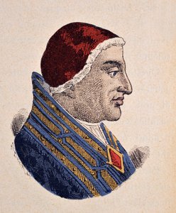 Portrait of Pope Benedict XII (1334-1342)