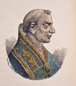 Portrait of Pope Donus (676-678) by Italian School