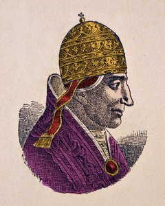 Portrait of Pope Stephen IX (1057-1058) by Italian School
