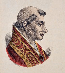Portrait of Pope Gelasius II (1118-1119) by Italian School