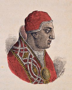 Portrait of Pope Gregory II (715-731)