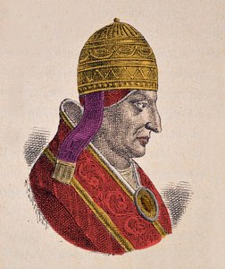 Portrait of Pope Innocent III (1198-1216) by Italian School