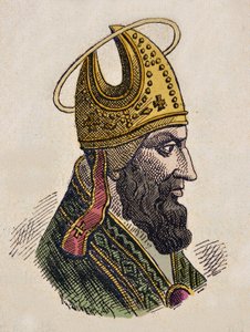 Portrait of Pope Sylvester I by Italian School