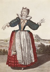 Radegonda, Character of Commedia dell