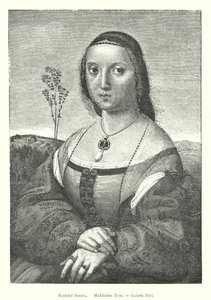 Maddalena Doni, Galerie Pitti (engraving) by Italian School
