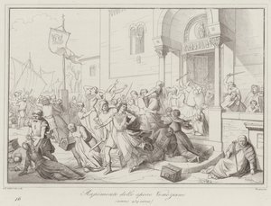 Abduction of the Venetian Brides, 930 by Italian School