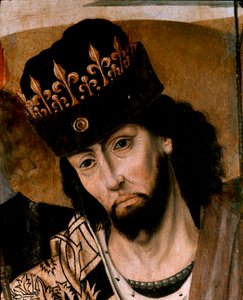 Representation of Robert I of Anjou (1278-1343) King of Sicily and Leader of the Guelf Party (Detail) by Italian School