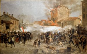 Revolutions of 1848, Five Days of Milan: insurgents take over Porta Tosa on March 22nd
