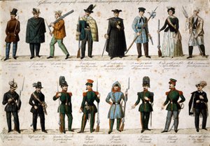 Risorgimento: The Five Days of Milan (18-22 March 1848) by Italian School