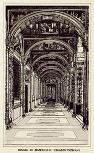 Rome: Loggie of Raphael, Vatican Palace by Italian School