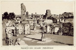 Rome: Palace of the Caesars, Peristyle by Italian School