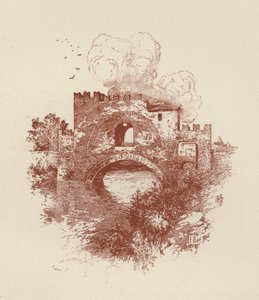 Rome, Ponte Nomentano by Italian School