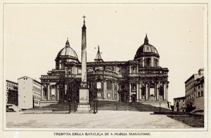 Rome: Tribune of the Basilica of St. Mary Major