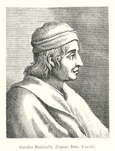 Sandro Botticelli, after Batt Cecchi (engraving) by Italian School