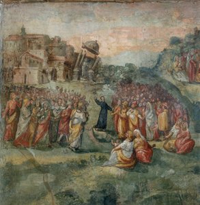 Sermon of Saint Hippolytus (Detail) by Italian School