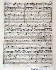 Sheet Music of Medea (Act 1), Opera by Luigi Cherubini