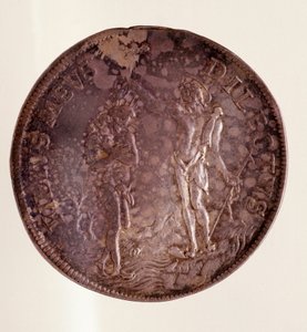 Silver piastra from Florence, reign of Cosimo III by Medici (1642-1723) by Italian School