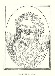 Simone Mosca (engraving) by Italian School