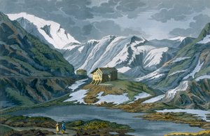 Switzerland: Hospice of St. Bernard in the Alps