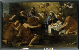 The Adoration of the Shepherds by Italian School