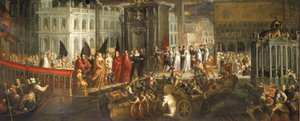The Arrival of Morosina Morosini Grimani at the Palazzo Ducale, Venice