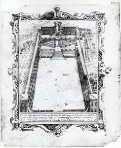 The Belvedere Court at the Vatican Rome, 1581