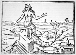 The Divinity Dragon, copy of an illustration from Oedipus Aegyptiacus by Athanasius Kirchner, Rome 1652, used in a History of Magic, published late 19th century