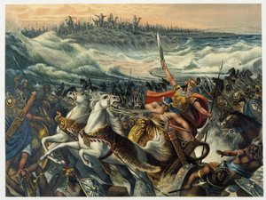 The Egyptians Drowning in the Red Sea - in 
