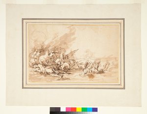 The Flight of Cloelia and Her Companions, 1650-1700 by Italian School