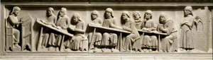 The poet and jurisconsult Guittone Sinibaldi, called Cino da Pistoia by Italian School