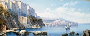 View of Sorrento by Italian School