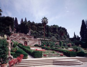 View of Gardens by Italian School