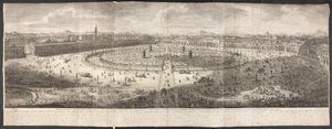 View of the Prato della Valle in Padua by Italian School