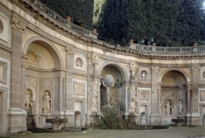 View of the Teatro dell