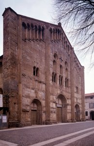View of the Facade of the Church of St Michele Maggiore by Italian School