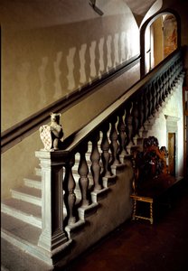 View of the Stairs of the City Hall