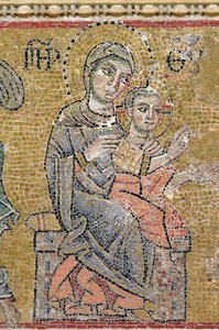 Virgin and Child, Cosmati