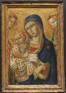 Virgin and Child Enthroned