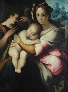Virgin and Child, Unknown Artist from Tuscany, Mid 16th Century