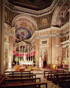 Interior View of the Choir by Italian School Italian School