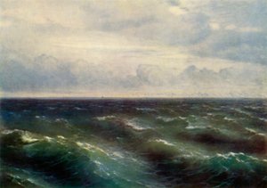 The Black Sea, 1881, 1965 by Ivan Ayvazovsky