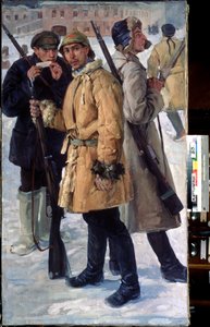 Red Army Soldiers by Ivan Georgievich Drozdov