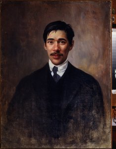 Portrait of the Writer Korney I. Chukovsky by Ivan Kirillovich Parkhomenko