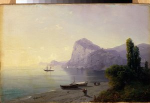 Sudak, Fortress by Ivan Konstantinovich Aivazovsky