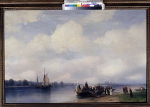 The Arrival of Peter the Great by Ivan Konstantinovich Aivazovsky