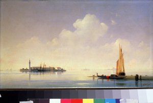 The Venetian Lagoon, View of San Giorgio Maggiore by Ivan Konstantinovich Aivazovsky