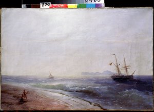 Capri Island by Ivan Konstantinovich Aivazovsky