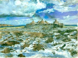 Scarborough Iron Age Settlement by Ivan Lapper