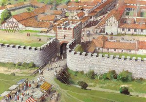 Silchester Roman City Walls, 3rd century