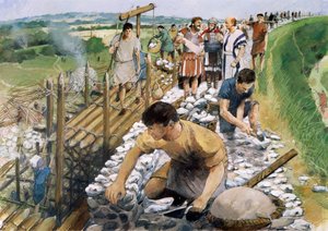 Silchester Roman City Walls, 2nd century, 1990-2010